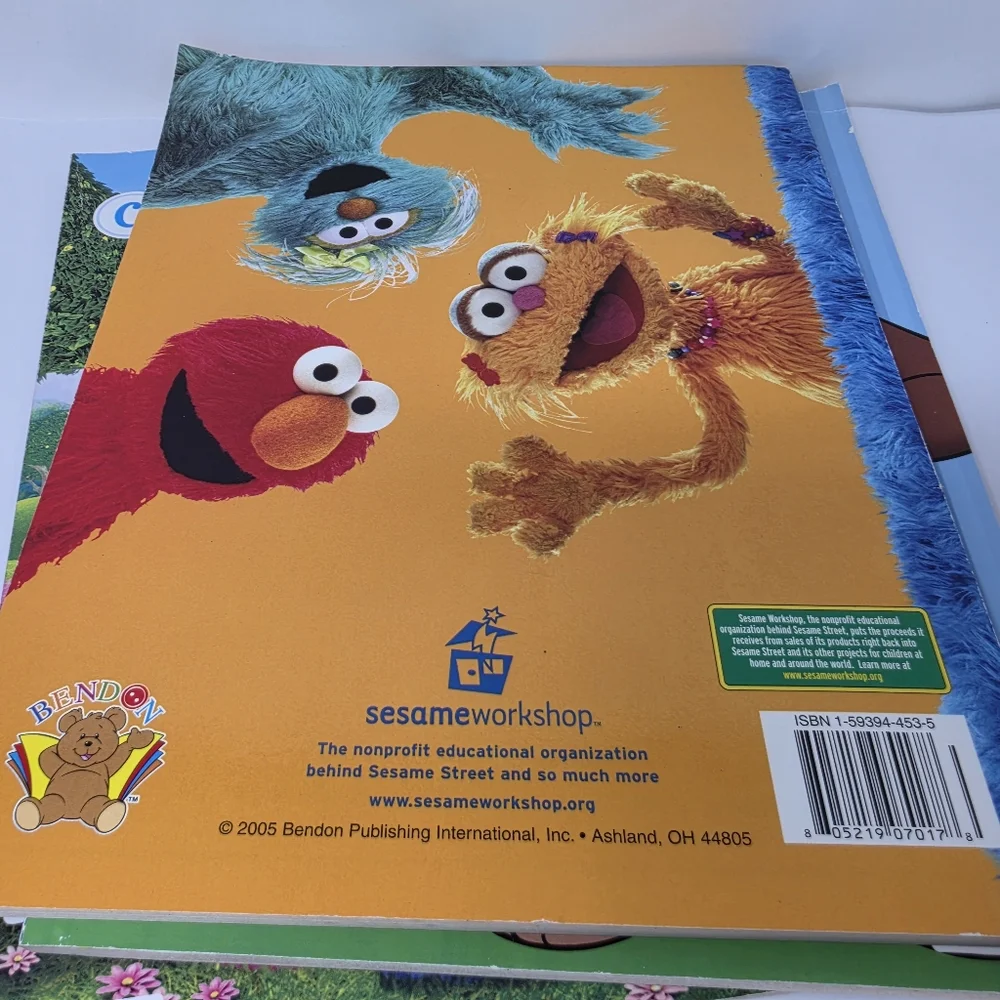 Coloring Books Curious George Care Bears Lot of 3